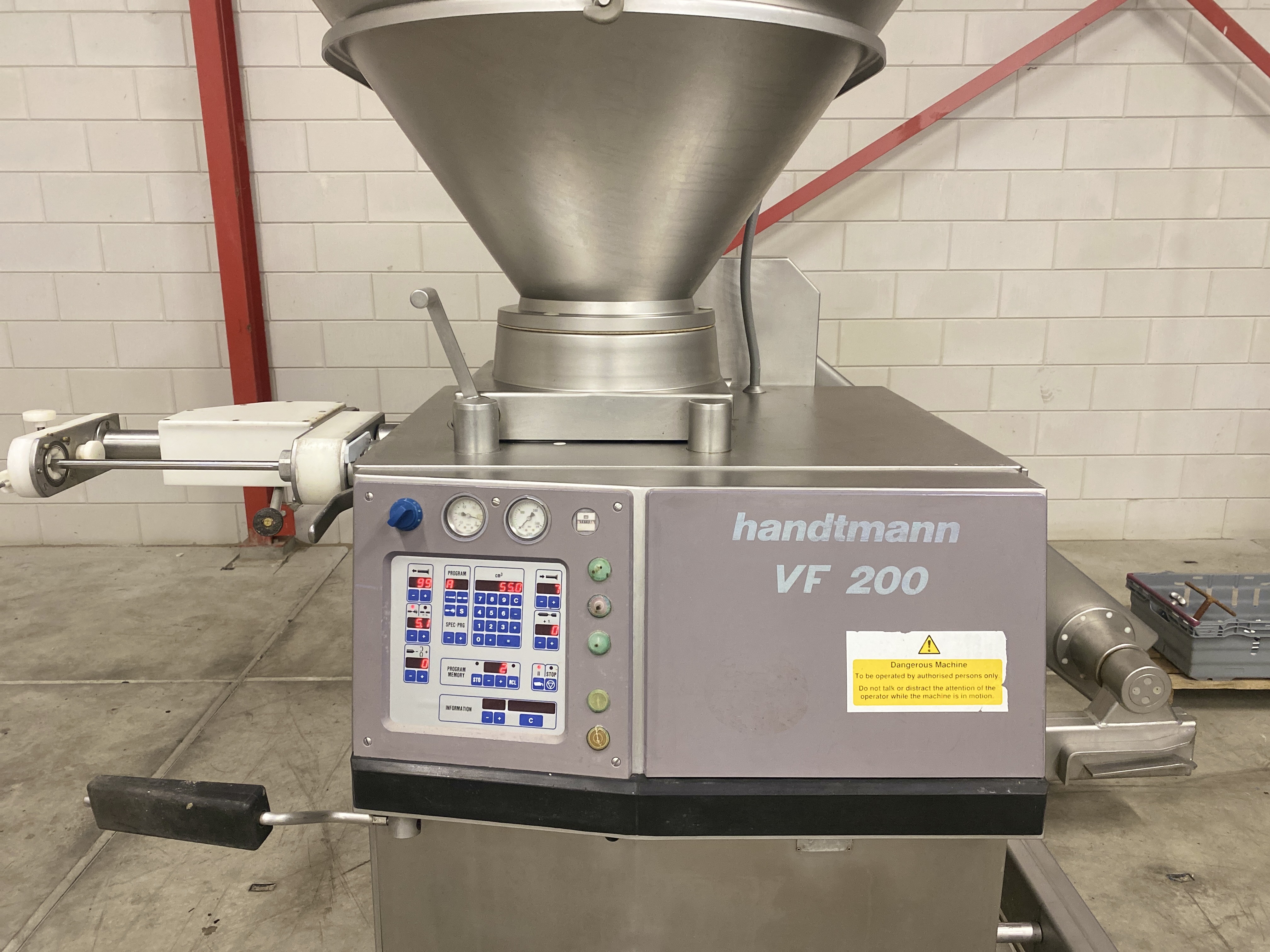 Used Handtmann VF200 vacuum filler
