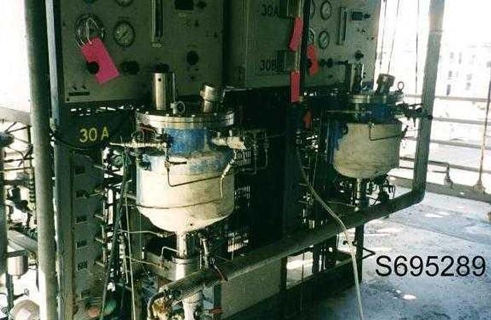 Used Fermenter, 8 Gallon, S/st, 50 PSI, Jkt, Agit, New Brunswick #S695289
