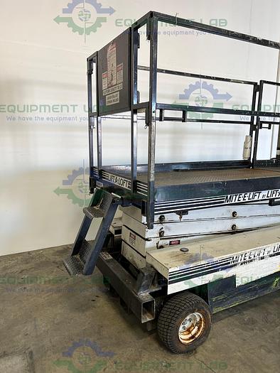 Used Lift-A-Loft  SP24-7.5 Work Platform Scissor Lift 750 Lbs Capacity 23 Ft Height