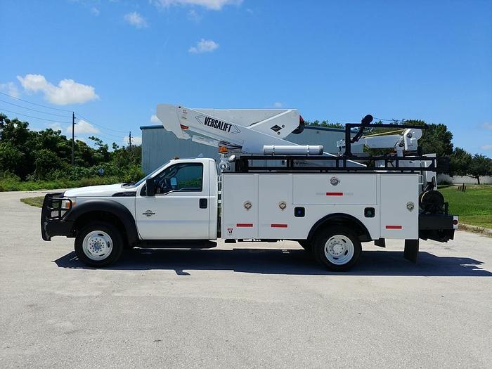 Used Versilift VST-40I 45ft Articulating & Telescopic MH Bucket Boom on 2013 Ford F550