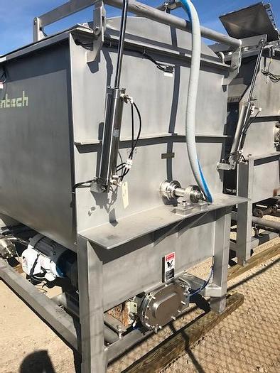 Used 125 CU. FT. BLENTECH RIBBON BLENDER – T-316L S/S – 25 HP (#9635)