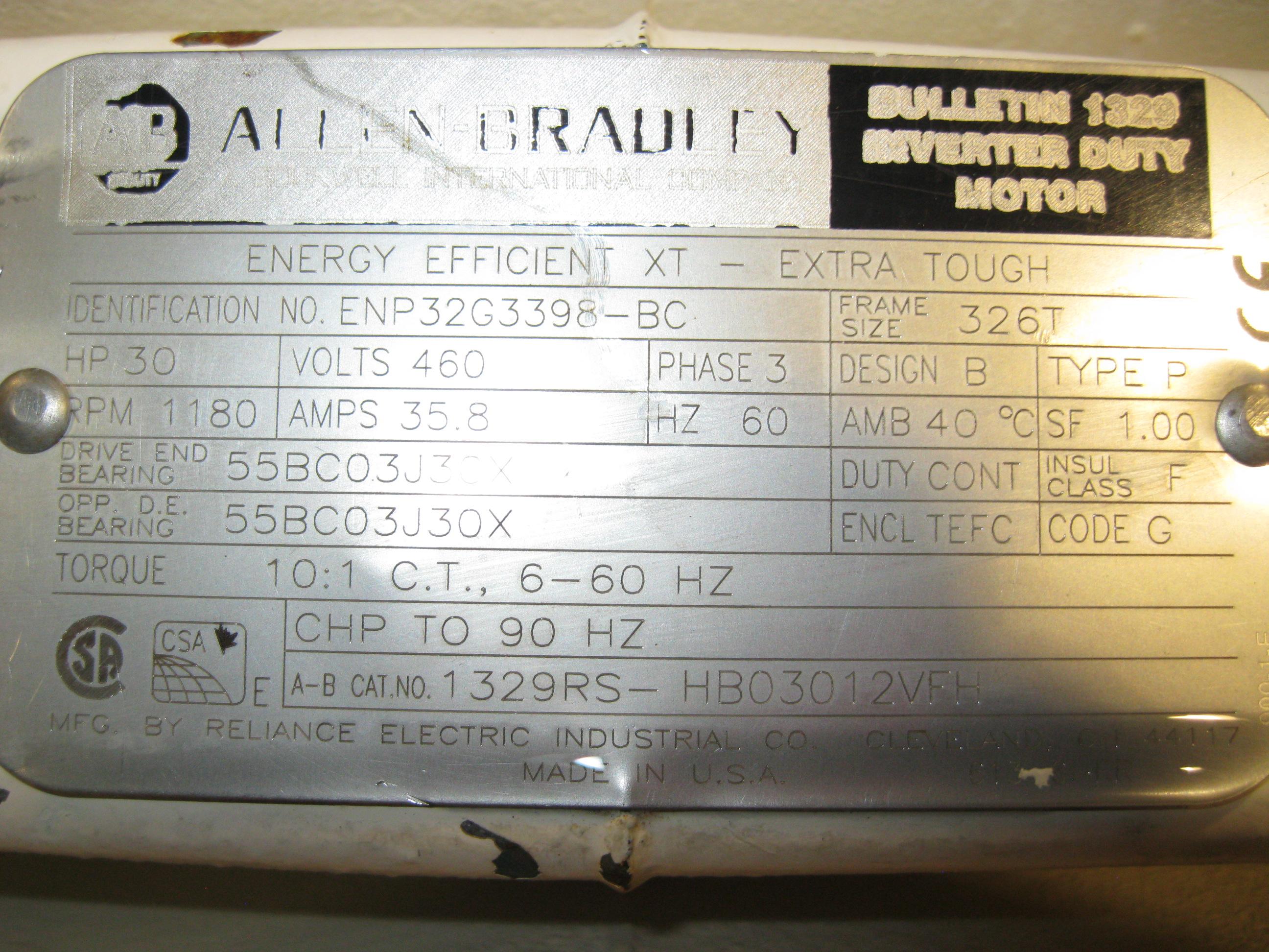 Usado VOTATOR CR MIXER WITH STAND AND 30 HP MOTOR