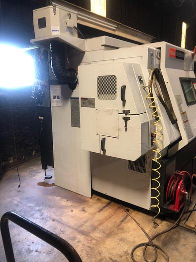 Used 2007 MAZAK QTN 450 II CNC Big Bore Turning Center