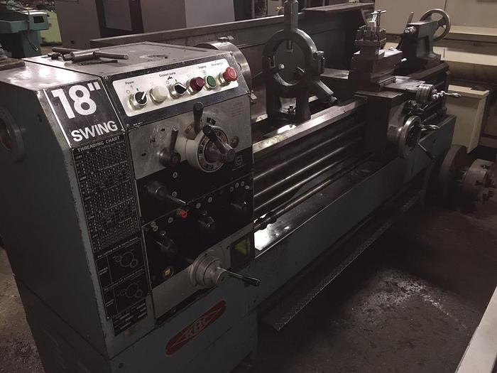 Used 18" X 60", KBC, TOOLROOM LATHE