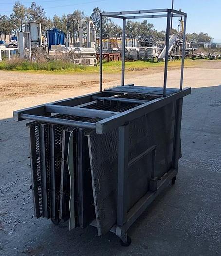 Used Screen, Vibratory, Spare Screens, S/st, 31" x 80" #S743787