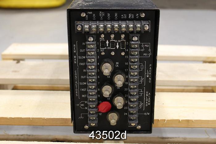 Used GL&V PRC II Refiner Control Unit #43502