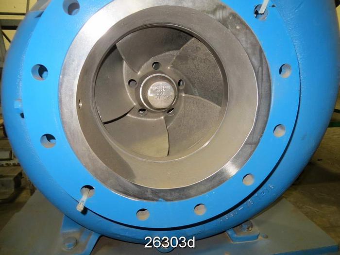 Used Goulds 3180 Goulds 3180, 10X12X16, Impeller Diameter 386X344, 6845 Gpm @ 134 Ft Head, 1780 Rpm,  With John Crane Seal Support System, On Fabricated Base, New #26303
