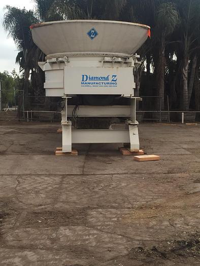 Used 1991 Diamond Z 1663 Electric Stationary Tub Grinder