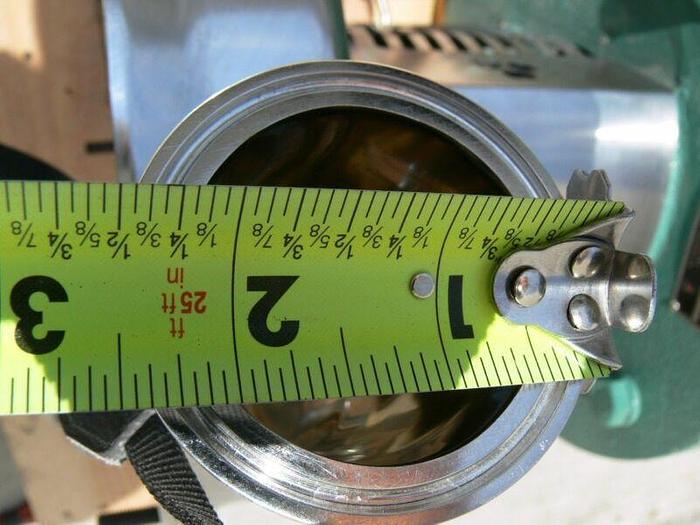 Used Tri-Clover CLW3285MEGK4EP Sanitary Centrifugal Pump w/ a 30 HP Reliance Motor