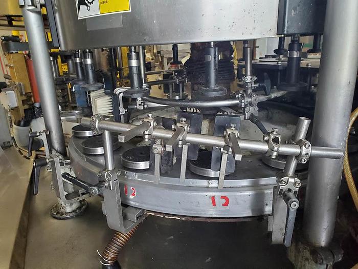 Used 1993 KRONES STARMATIC 16 Station Rotart Labler