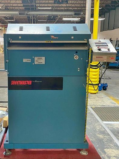 Used 30" ROSENTHAL SHEETMASTER WITH PROGRAMABLE CONTROL AND UNWIND