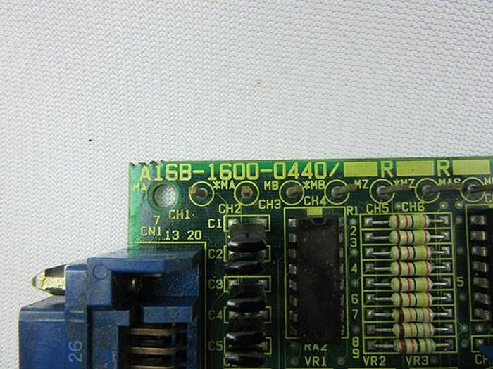 Used GE Fanuc  SPINDLE SENSOR SIGNAL CONVERTER PCB A16B-1600-0440