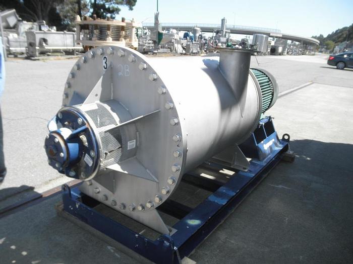 Used Blower, 150 HP, Centrifugal, Spencer, 316 S/st, Gas, #S740362