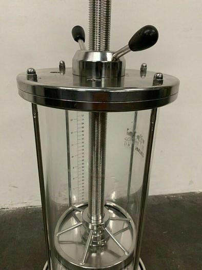 Used Pharmacia / BPG 200/500 Chromatography Column 16 Liter Capacity w/ Valves