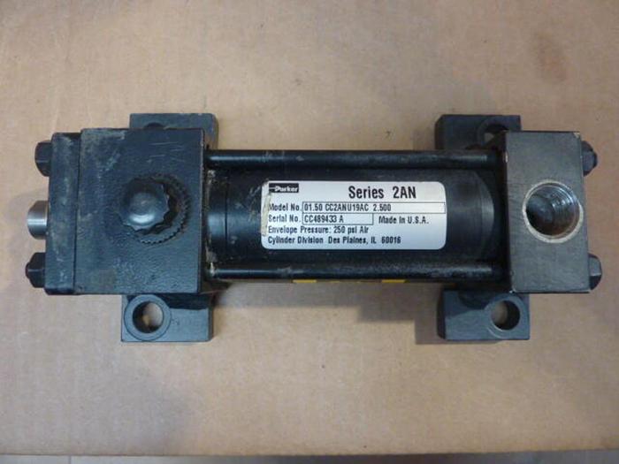 Used PARKER Air Cylinder 01.50 CC2ANU19AC 2.500 Used
