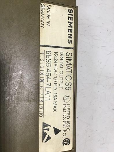 Used SIEMENS Digital Output 6ES5 454-7LA11 #133292