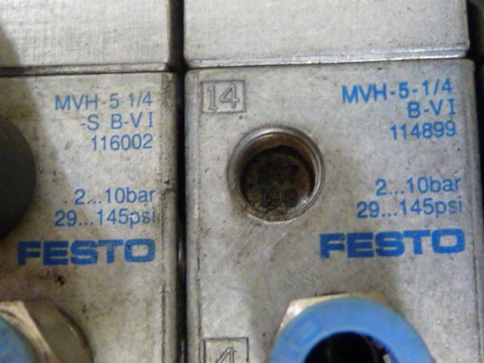 Used FESTO Control Block / Valve Terminal IFB8-02 #52872