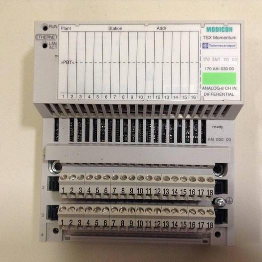 Used SCHNEIDER ELECTRIC Analog Base 170AAI03000 #73218