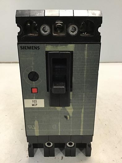 Used SIEMENS 100 Amp Circuit Breaker ED63A100 USED