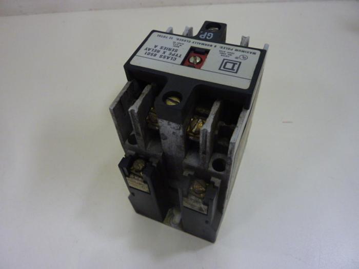 Used SQUARE D Control Relay 8501-X0 20 #47159