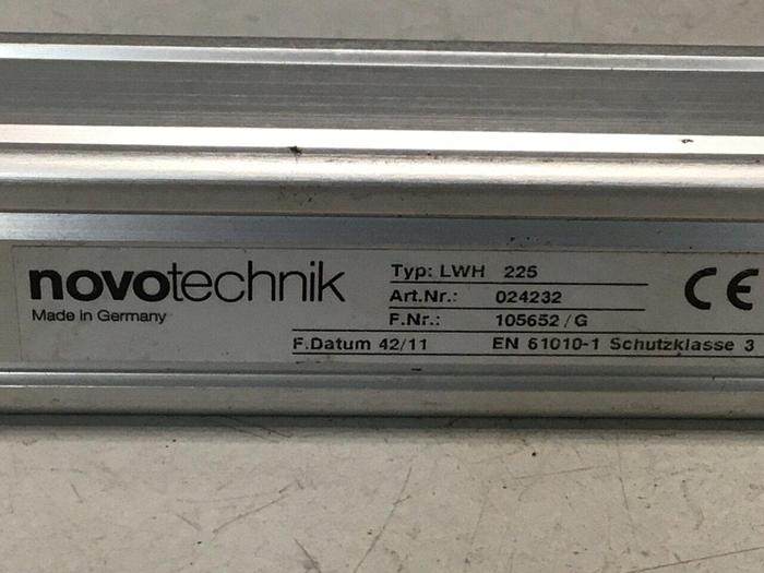 Used NOVOTECHNIK Linear Transducer LWH225 Used