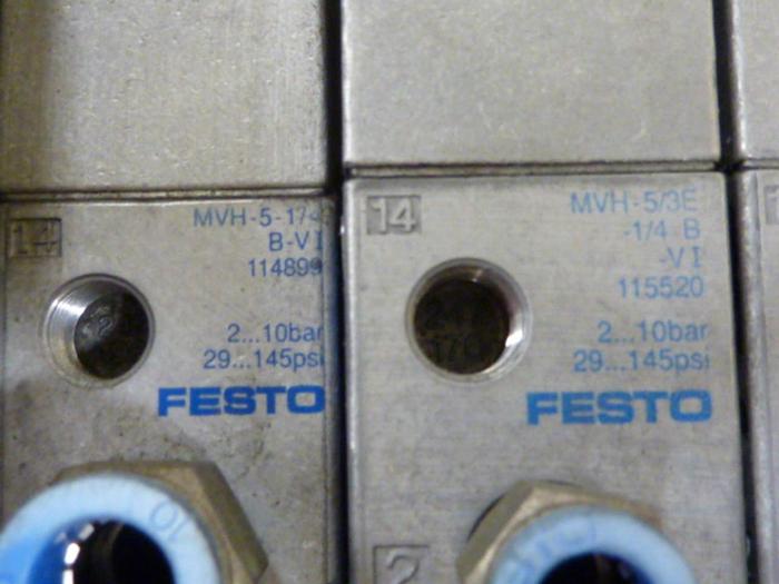 Used FESTO Control Block / Valve Terminal IFB8-02 #52784