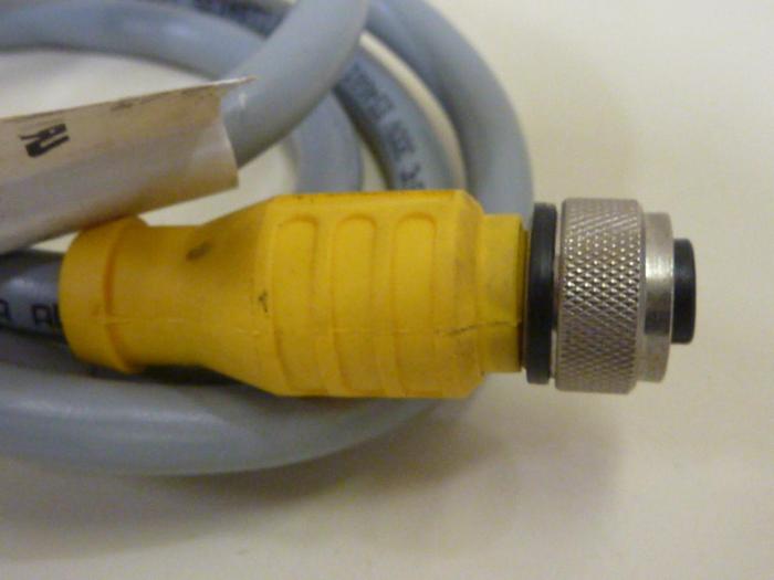 Used TURCK ELEKTRONIK Cable RKS 6T-1-RSS 6T #64529