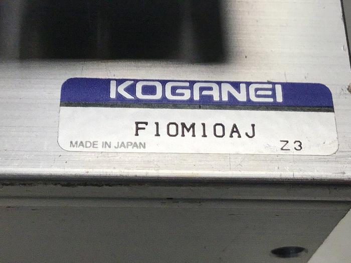 Used KOGANEI Manifold w/ Valves F10M10AJ #120927
