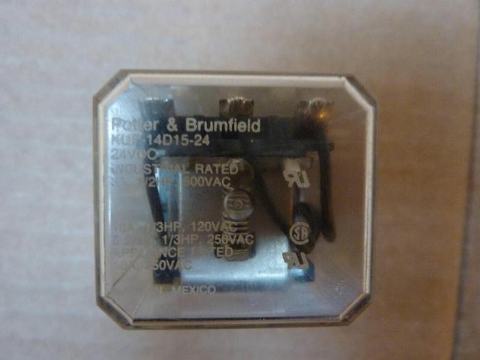 Used POTTER & BRUMFIELD Relay KUP-14D15-24 #24553