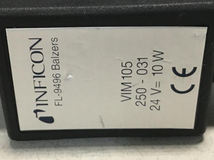 Used INFICON Gauge / Valve FL-9496 BALZERS #124340