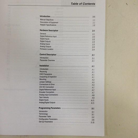 Used ALLEN BRADLEY Reference Manual 148905 #70946