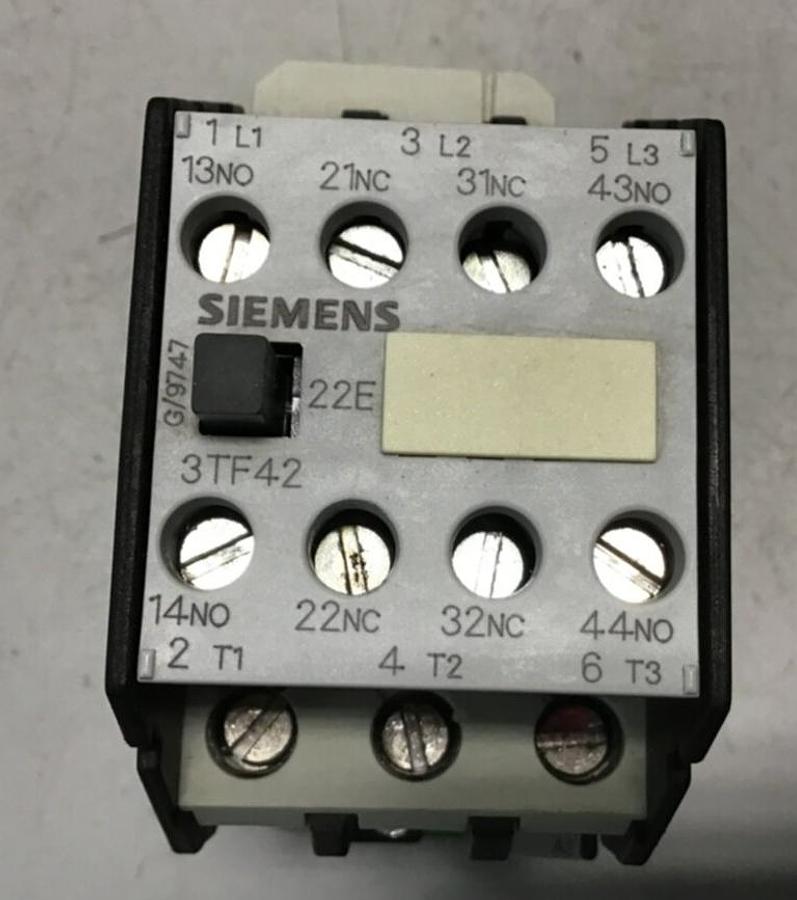 Used SIEMENS Contactor 3TF4222-0A USED