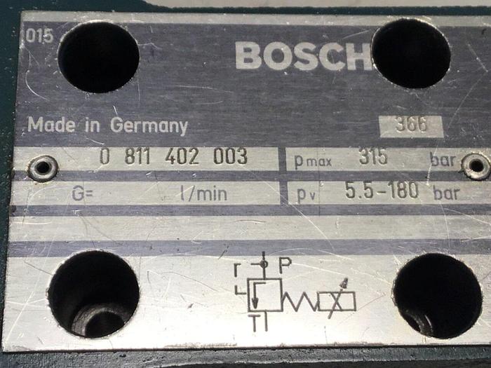 Used BOSCH Valve 0 811 402 003 Used