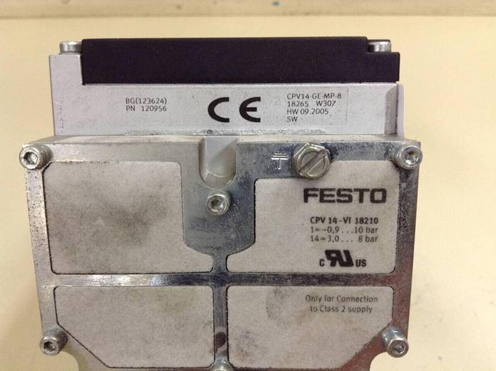 Used FESTO Valve Terminal CPV14 CPV14-VI #70421