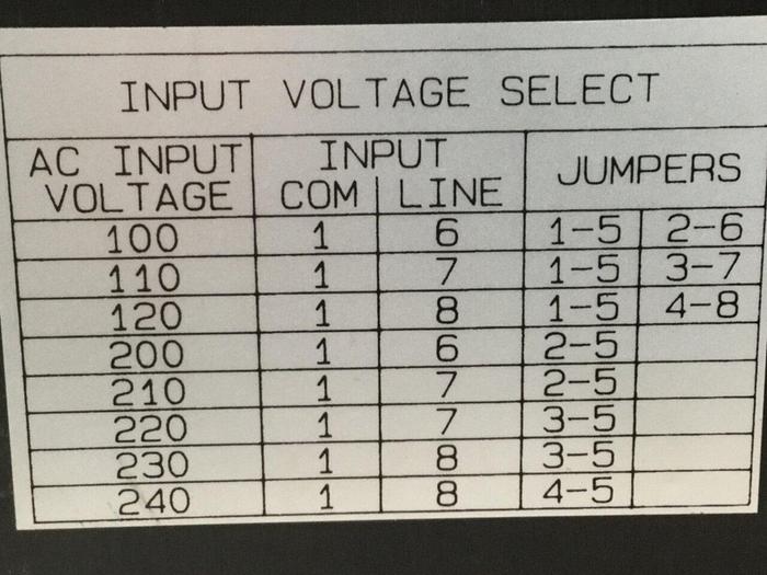Used ELPAC Power Supply BFS 500-3 #107870