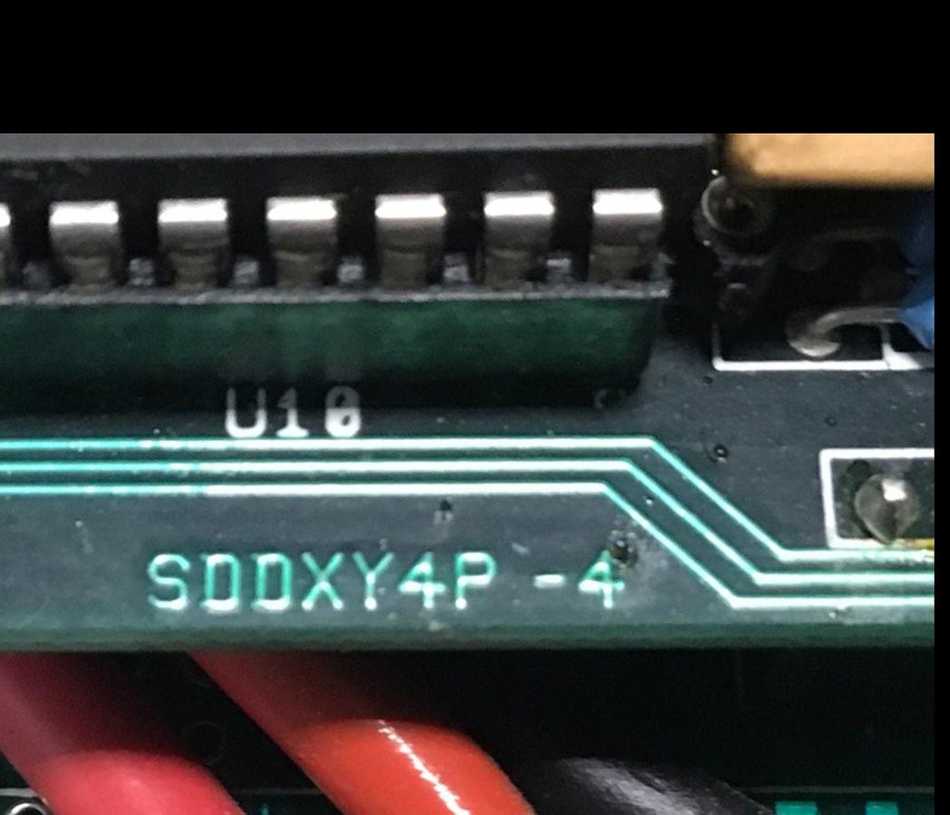 Used PLASTHING 4 Zone Control Card MSCC 4X24-01 USED