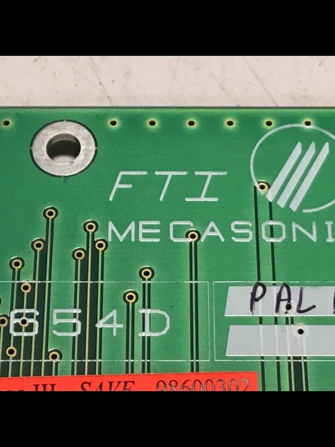 Used MECASONIC Circuit Board S654D #119393
