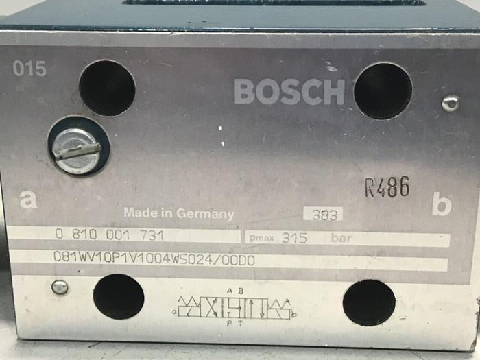 Used BOSCH Valve 0 810 001 731 #124479