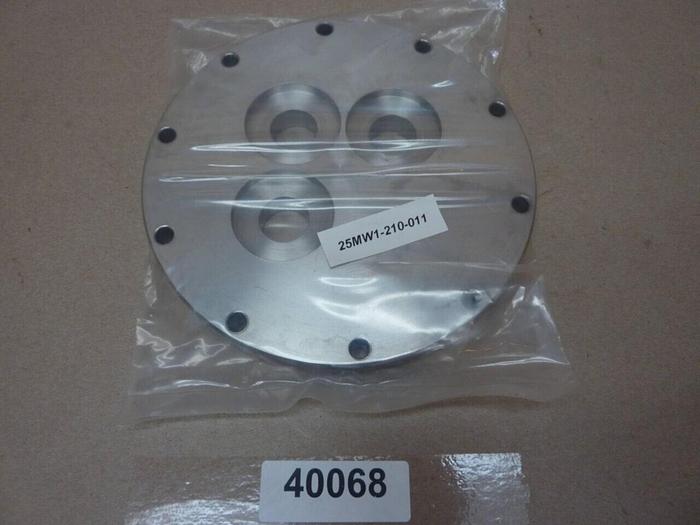 KURT J LESKER Stainless Steel Flange 25MW1-210-011 #40068  DNL SCRAPPED