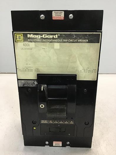Used SQUARE D 400 Amp Circuit Breaker LAL3640035M Used