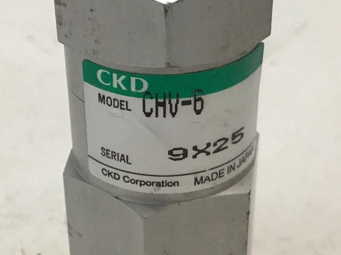 Used CKD CORP Check Valve CHV-6 #126615