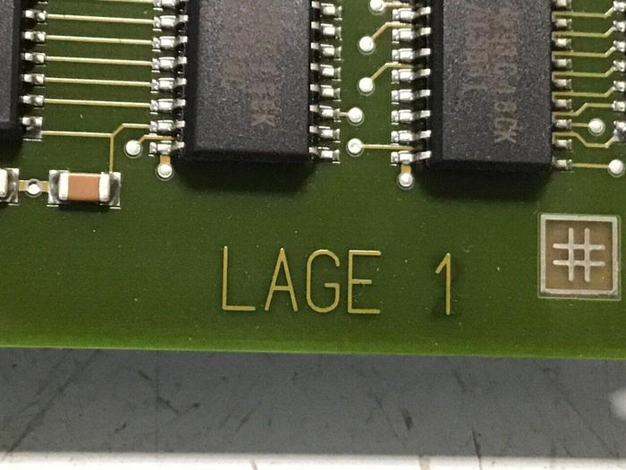 Used ARBURG I/O Circuit Board 97868 V.00 #130641