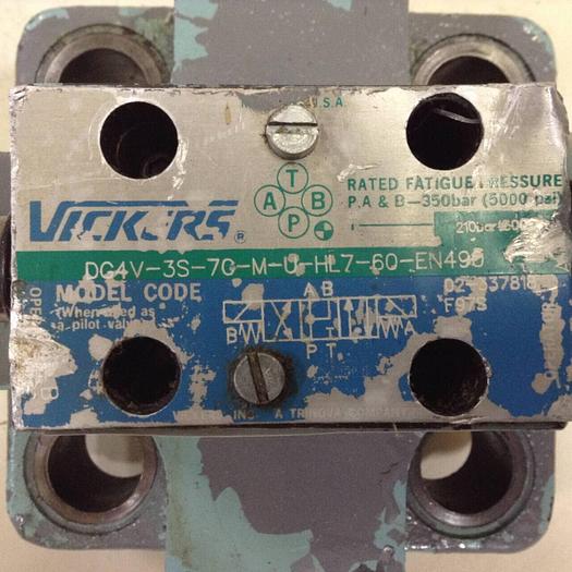 Used VICKERS Valve CVCS40D1S210S20AP100AP299A99 #88842