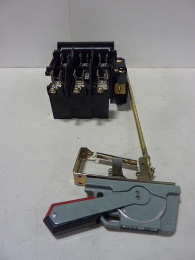 Used ALLEN BRADLEY 30 Amp Disconnect Switch 1494V-DS30 SER A #57410