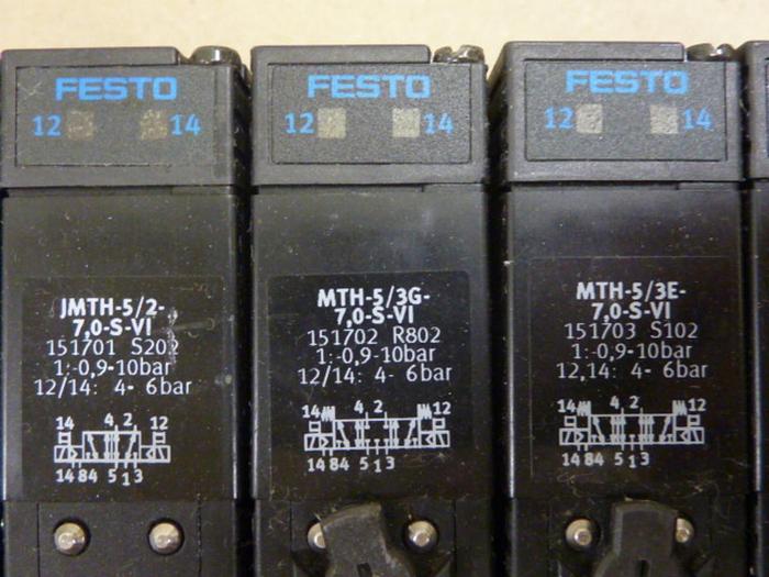 Used FESTO Control Block / Valve Terminal IFB13-03 Used