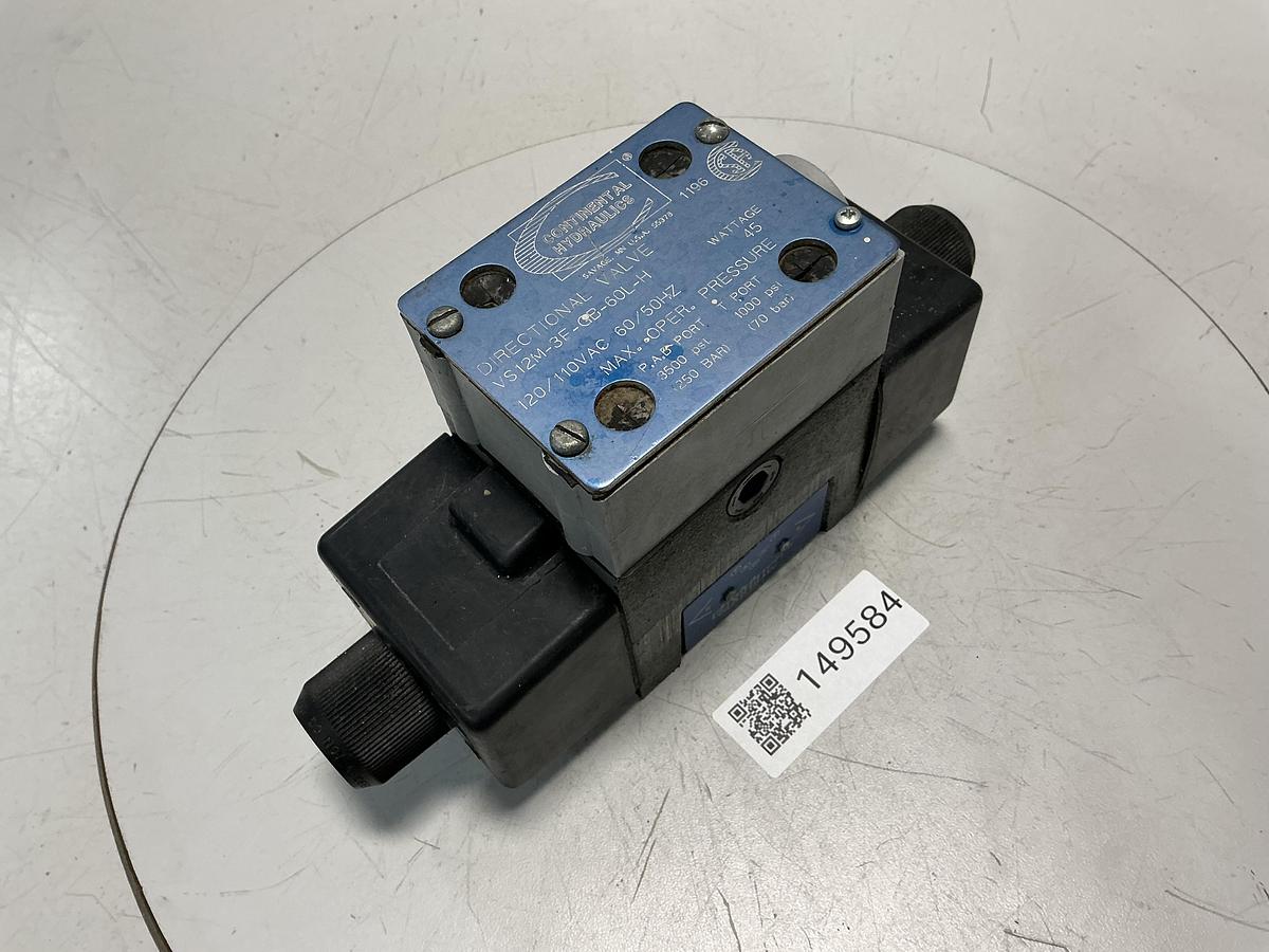 Used CONTINENTAL HYDRAULICS VS12M-3F-GB-60L-H