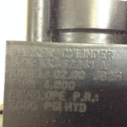 Used PARKER Cylinder 02.00 JB2HT19A 4.000 Used