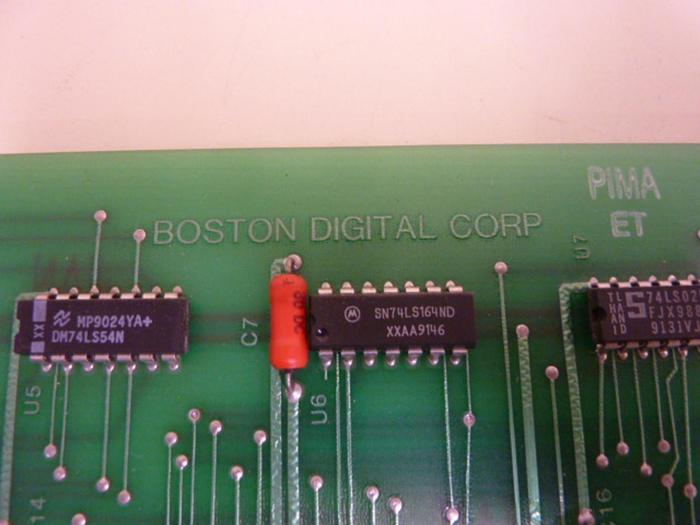 Used BOSTON DIGITAL Machine I/O Board PCB10E303 #67074