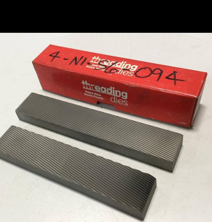 Used REED RICO Threading Dies 4-N1-S6-094 (RR) USED