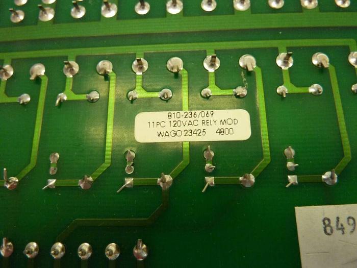 Used WAGO Circuit Board Relay Module 810-236/069 #8499